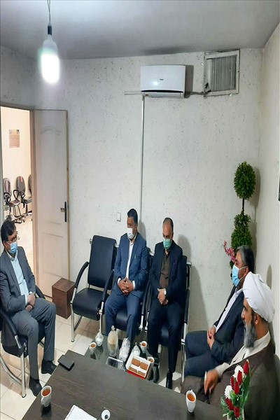 دیدار نوروزی فرماندار و امام جمعه