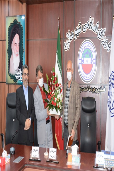 دیدار نوروزی شهردار ملارد با اعضای