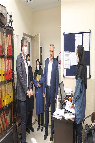 دیدار دکتر واشانی با همکاران حوزه