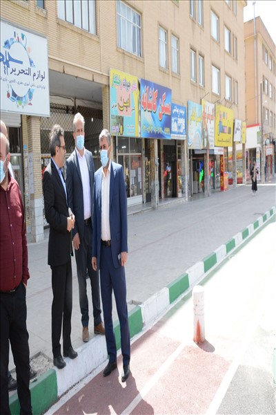 بازدید فرماندار و شهردار ملارد