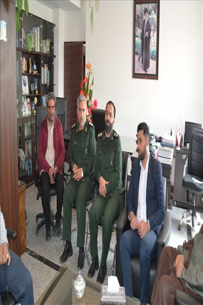 دیدار مدیریت شهری ملارد با فرماندهی