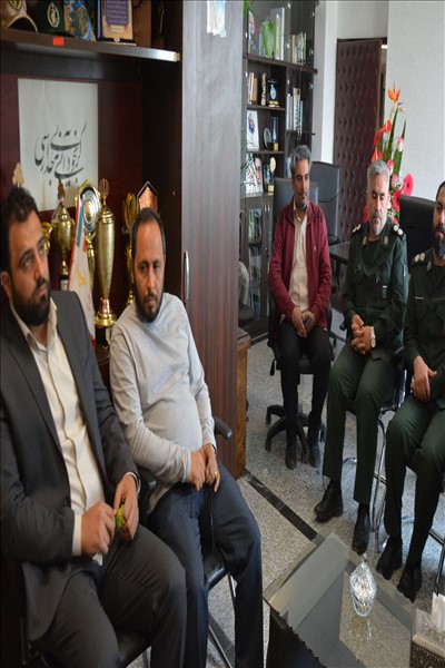 دیدار مدیریت شهری ملارد با فرماندهی