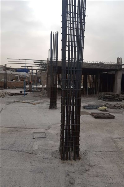 ادامه پیشرفت پروژه پارکینگ طبقاتی