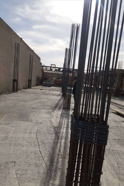 ادامه پیشرفت پروژه پارکینگ طبقاتی