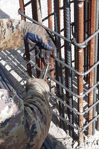 ادامه پیشرفت پروژه پارکینگ طبقاتی