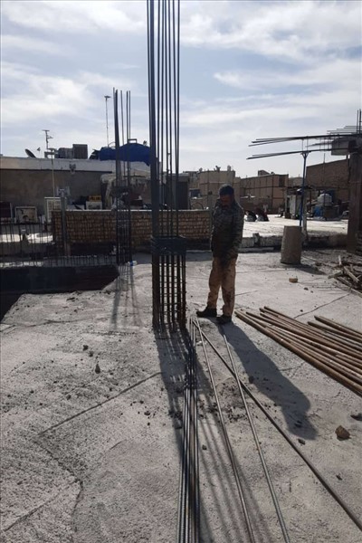 ادامه پیشرفت پروژه پارکینگ طبقاتی