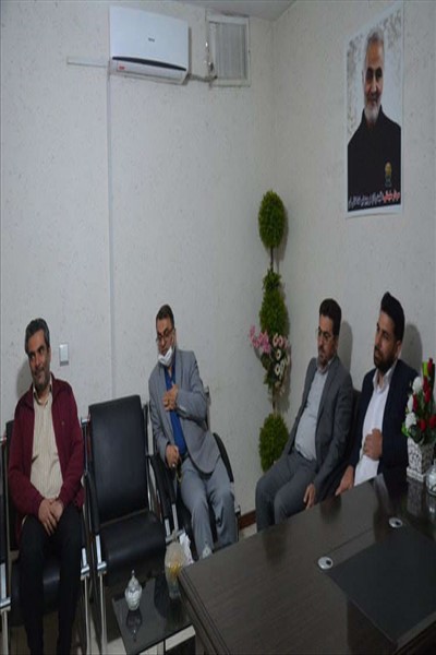 دیدارشهردار ملارد با دکتر حق وردی