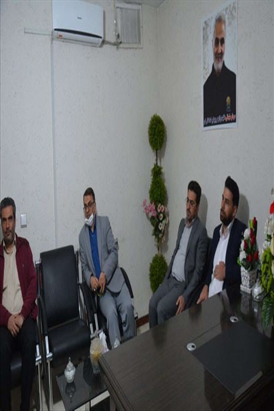 دیدارشهردار ملارد با دکتر حق وردی