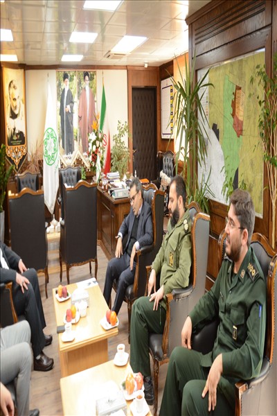 دیدار بهمنی شهردار ملارد با سرهنگ