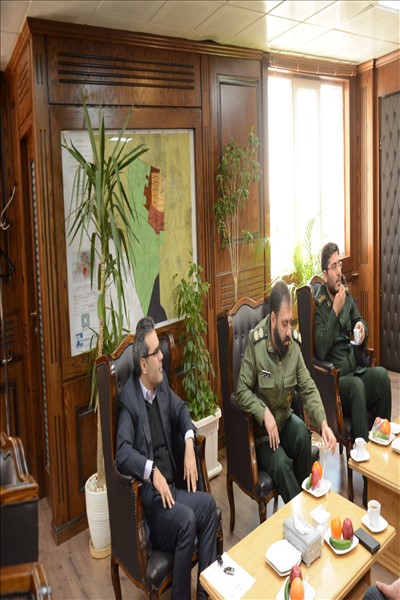 دیدار بهمنی شهردار ملارد با سرهنگ