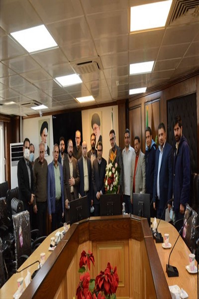 دیدارمعاونین و مدیران شهرداری با