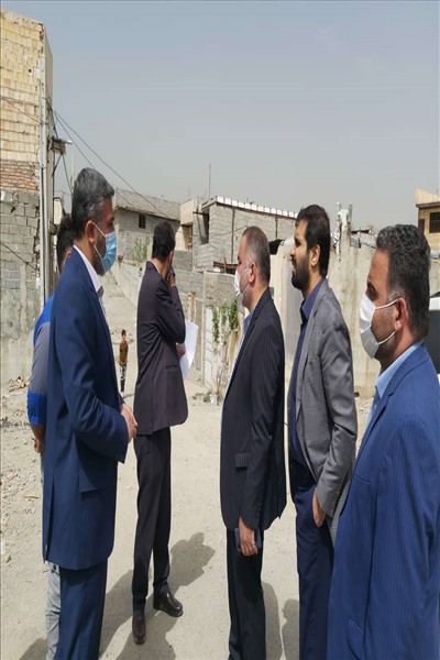 بازدید معاون استاندار از محله چاله