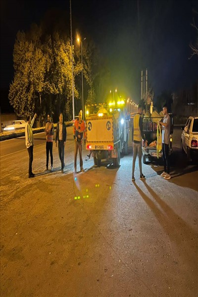 شهرداری ملارد افزایش ایمنی محور