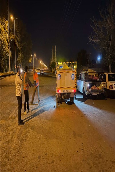 شهرداری ملارد افزایش ایمنی محور