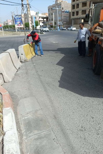 شهرداری ملارد در راستای ایمن سازی