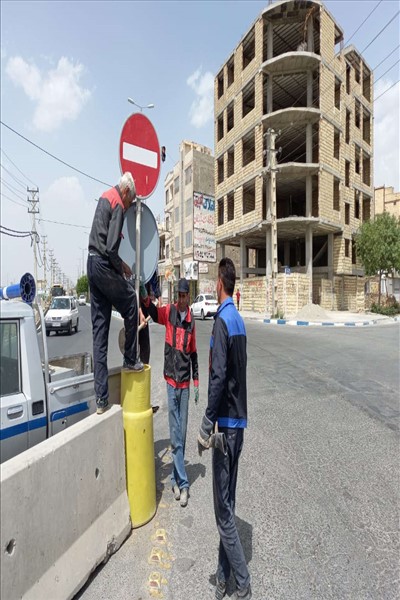 شهرداری ملارد در راستای ایمن سازی