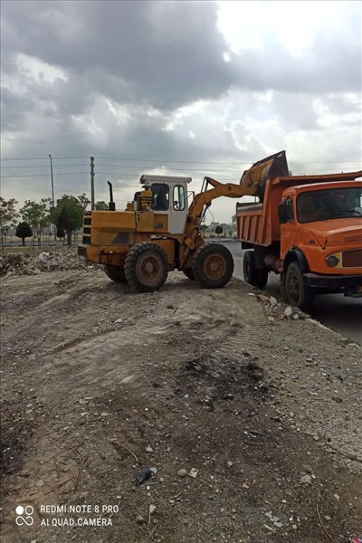 تسطیح و نخاله برداری گسترده در