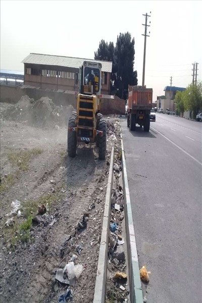 تسطیح و نخاله برداری گسترده در