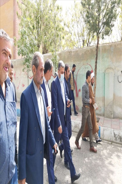 بازدید میدانی فرماندار ملارد از