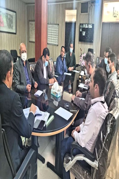 نشست دهیاران با سرپرست بخشداری