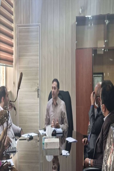نشست دهیاران با سرپرست بخشداری