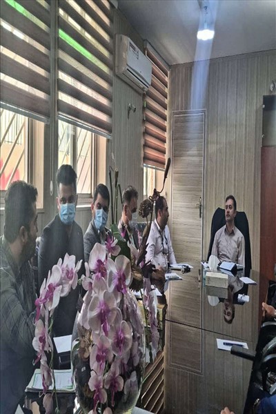 نشست دهیاران با سرپرست بخشداری