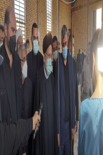 حضور رئیس جمهور در مرکز درمانی