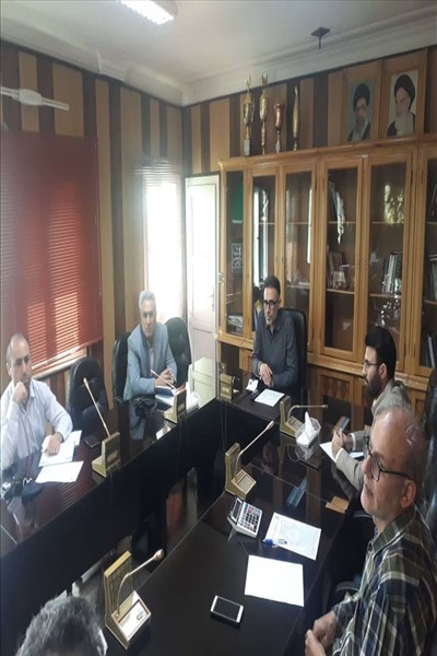 جلسه ساماندهی مشاغل و صنوف فاقد