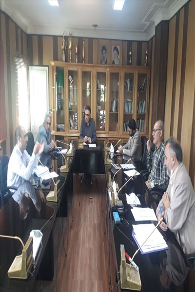 جلسه ساماندهی مشاغل و صنوف فاقد