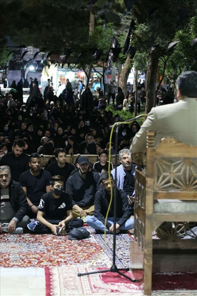 حضور فرماندار ملارد در کنار مردم