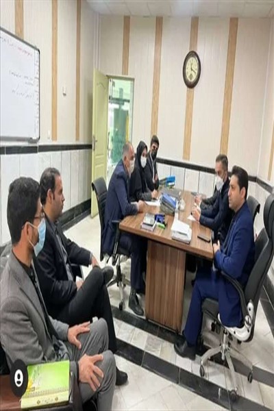 جلسه هماهنگی جهت تسریع درتکمیل