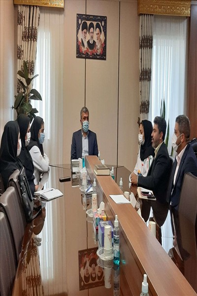 بدرقه ورزشکاران اعزامی شهرستان