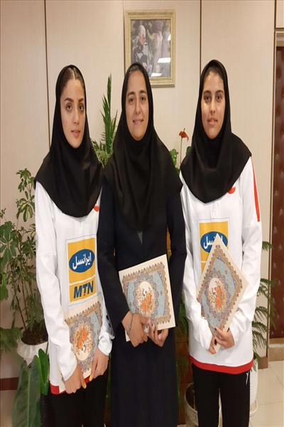 بدرقه ورزشکاران اعزامی شهرستان