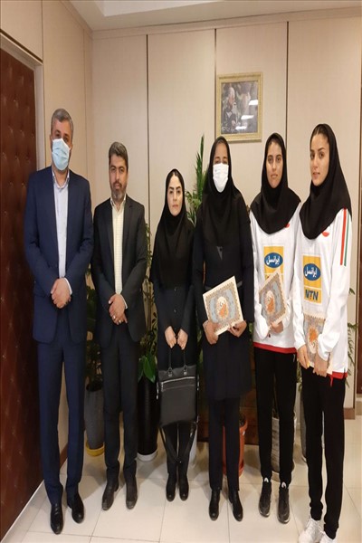 بدرقه ورزشکاران اعزامی شهرستان