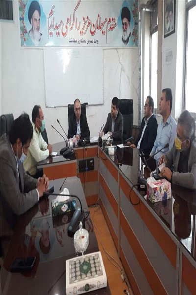 اولین جلسه هم اندیشی دهیاران بخش