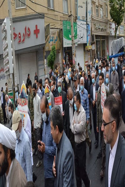 مراسم راهپیمایی روز جهانی قدس با