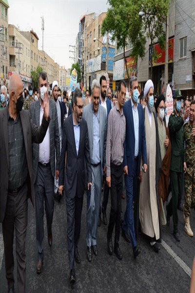 مراسم راهپیمایی روز جهانی قدس با