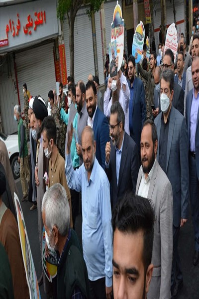 مراسم راهپیمایی روز جهانی قدس با