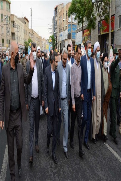 مراسم راهپیمایی روز جهانی قدس با