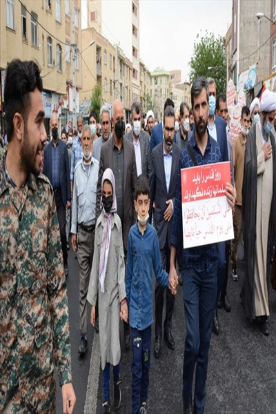 مراسم راهپیمایی روز جهانی قدس با