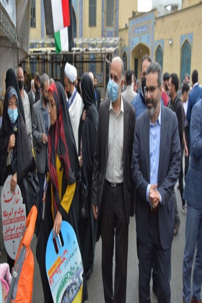 مراسم راهپیمایی روز جهانی قدس با