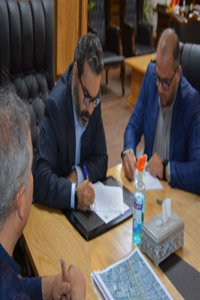 جلسه بحث و تبادل نظر مجموعه عمران