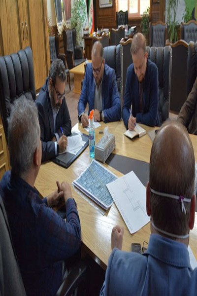 جلسه بحث و تبادل نظر مجموعه عمران