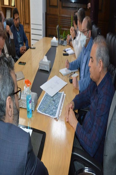 جلسه بحث و تبادل نظر مجموعه عمران