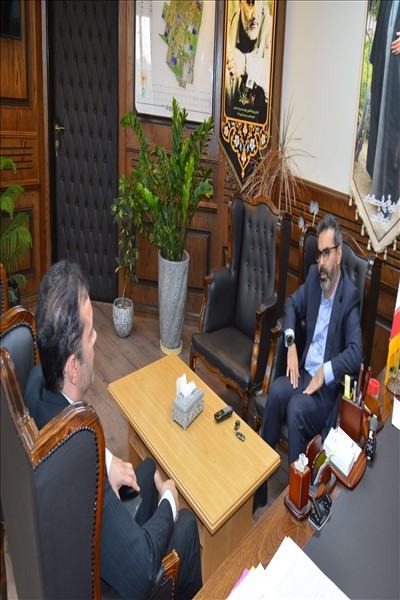 نشست شهردار ملارد با سرپرست بخشداری