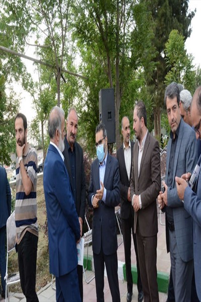 نامگذاری بوستان شهدای مالیات در