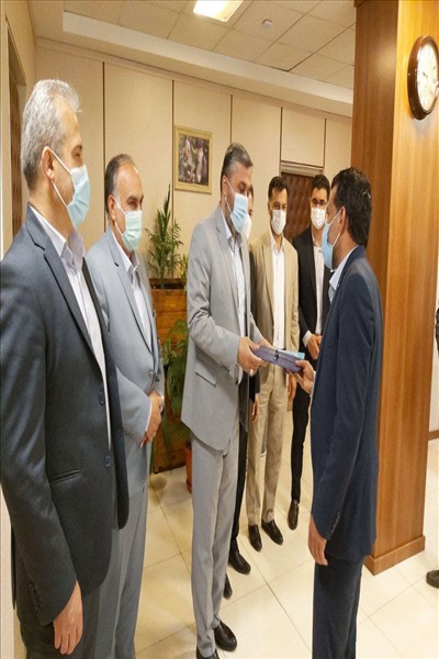  آیین تکریم و معارفه رئیس اداره