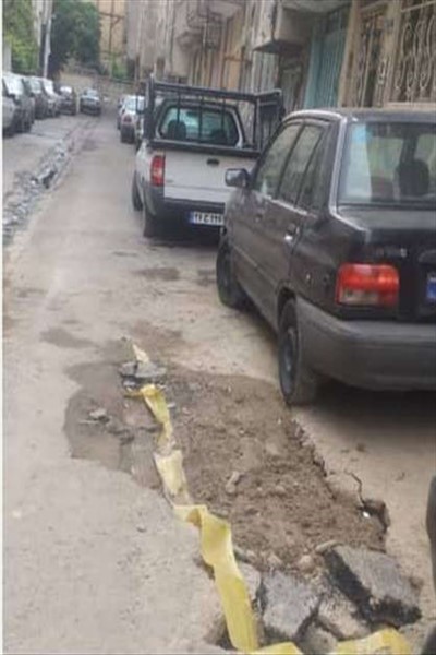 طرح لکه گیری آسفالت معابر شهر به