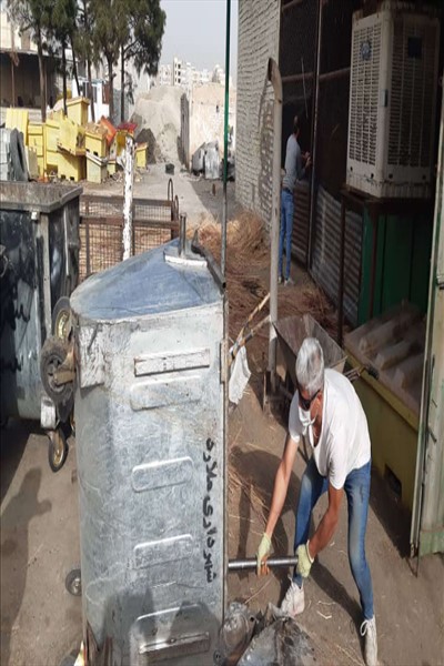 اجرای تعویض و تعمیر و رنگ آمیزی