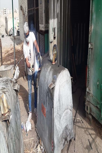 اجرای تعویض و تعمیر و رنگ آمیزی